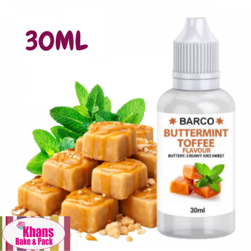 BARCO FLAVOUR BUTTERMINT TOFFEE 30ML BARCO FLAVOUR BUTTERMINT TOFFEE 30ML